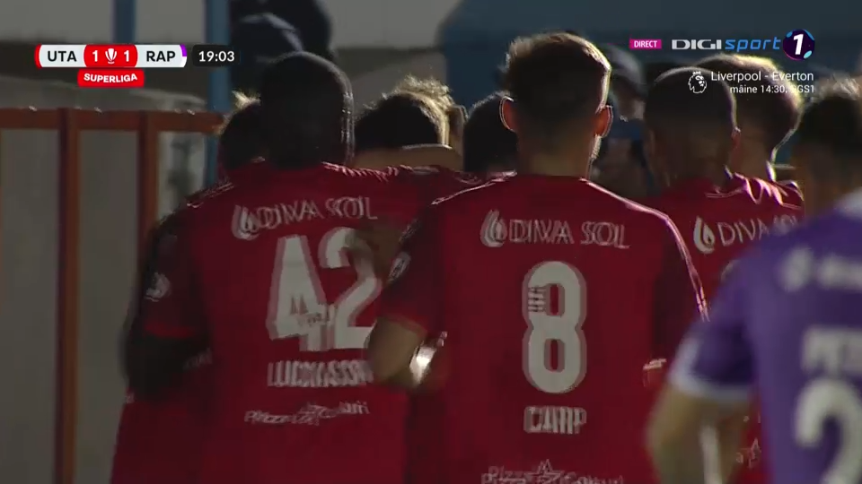 UTA Arad - Rapid 2-2 | Al patrulea egal consecutiv pentru gazde, giuleștenii pot pierde locul de pe podium_7