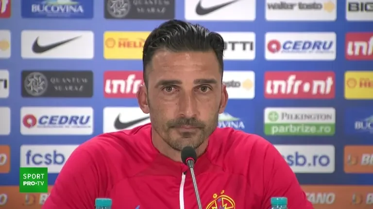 Elias Charalambous, &icirc;nainte de FCSB - FC Voluntari (21.10.2023)