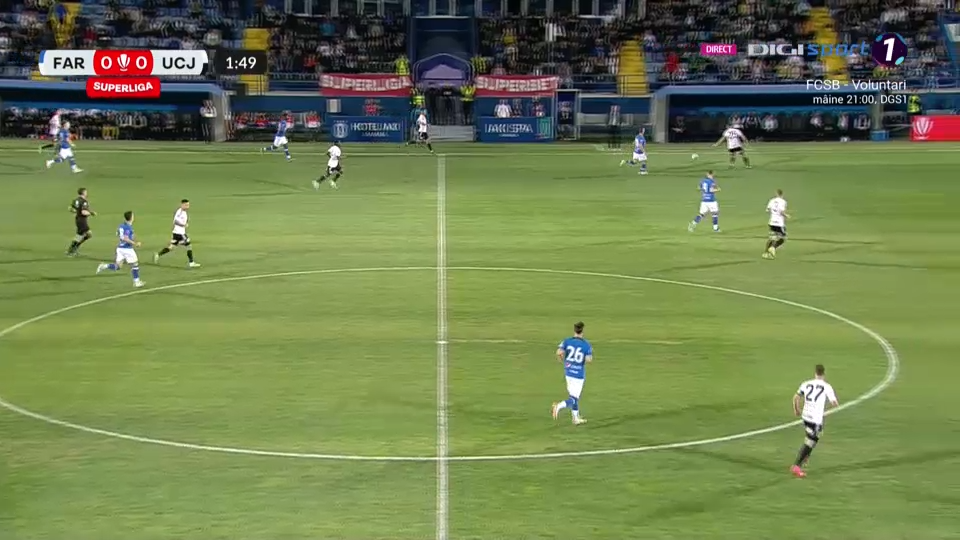 Farul Constanța - Universitate Cluj 1-1 | Gică Hagi și Ioan Ovidiu Sabău și-au împărțit punctele, la Ovidiu_3