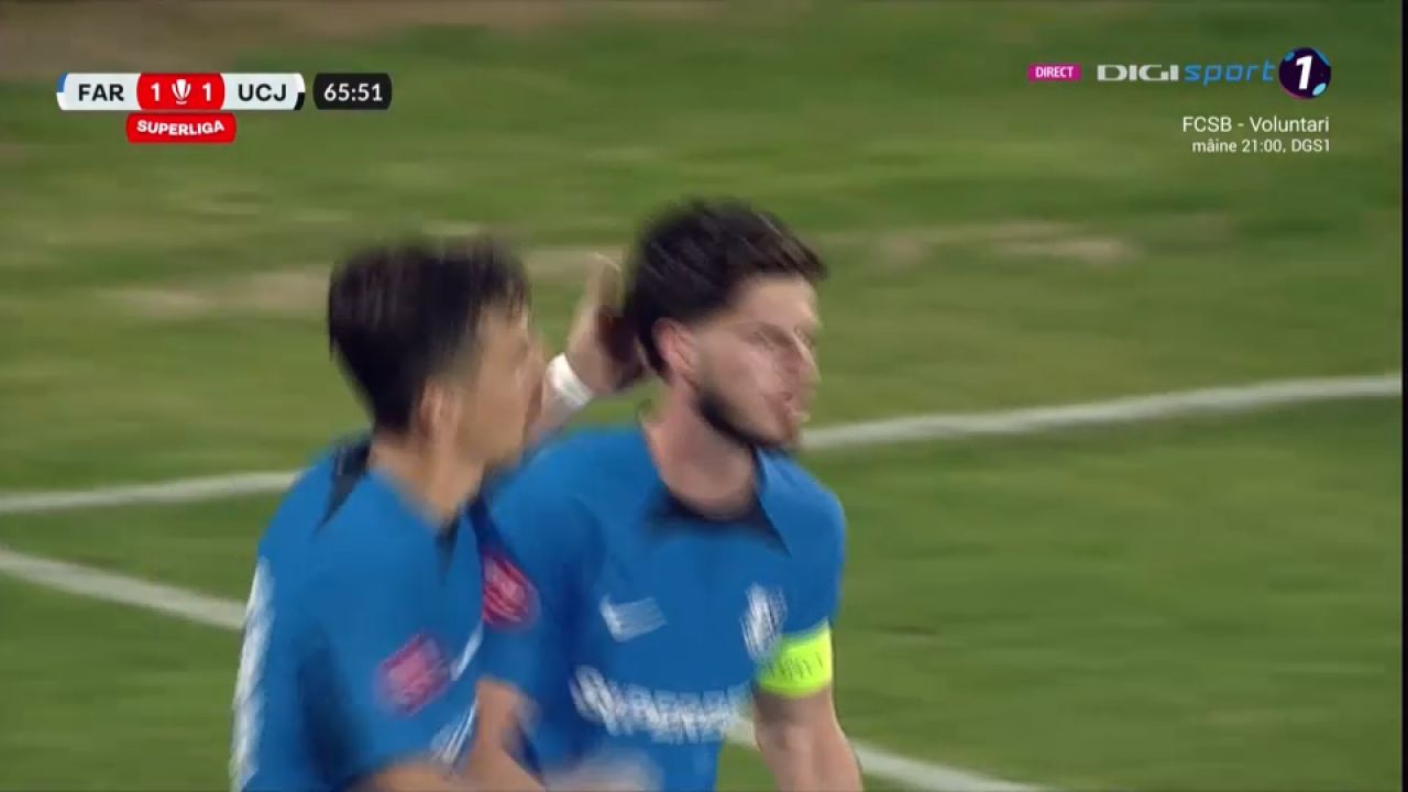 Farul Constanța - Universitate Cluj 1-1 | Gică Hagi și Ioan Ovidiu Sabău și-au împărțit punctele, la Ovidiu_1