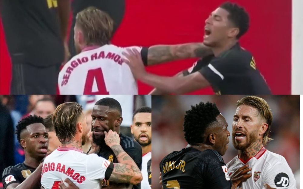 Ce s-a întâmplat imediat după Sevilla - Real între Sergio Ramos și Antonio Rudiger _2