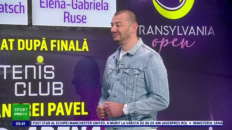 Ramona Păun și Radu Abramescu au prefațat finala Transylvania Open (22.10.2023)