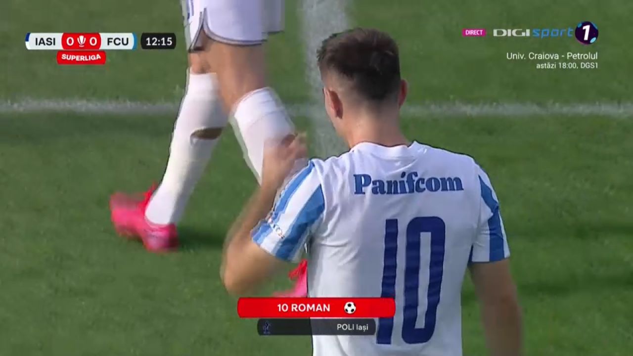 Poli Iași - FCU Craiova 1-1 | Echipele împart punctele, după un gol superb înscris de oaspeți pe finalul meciului_7