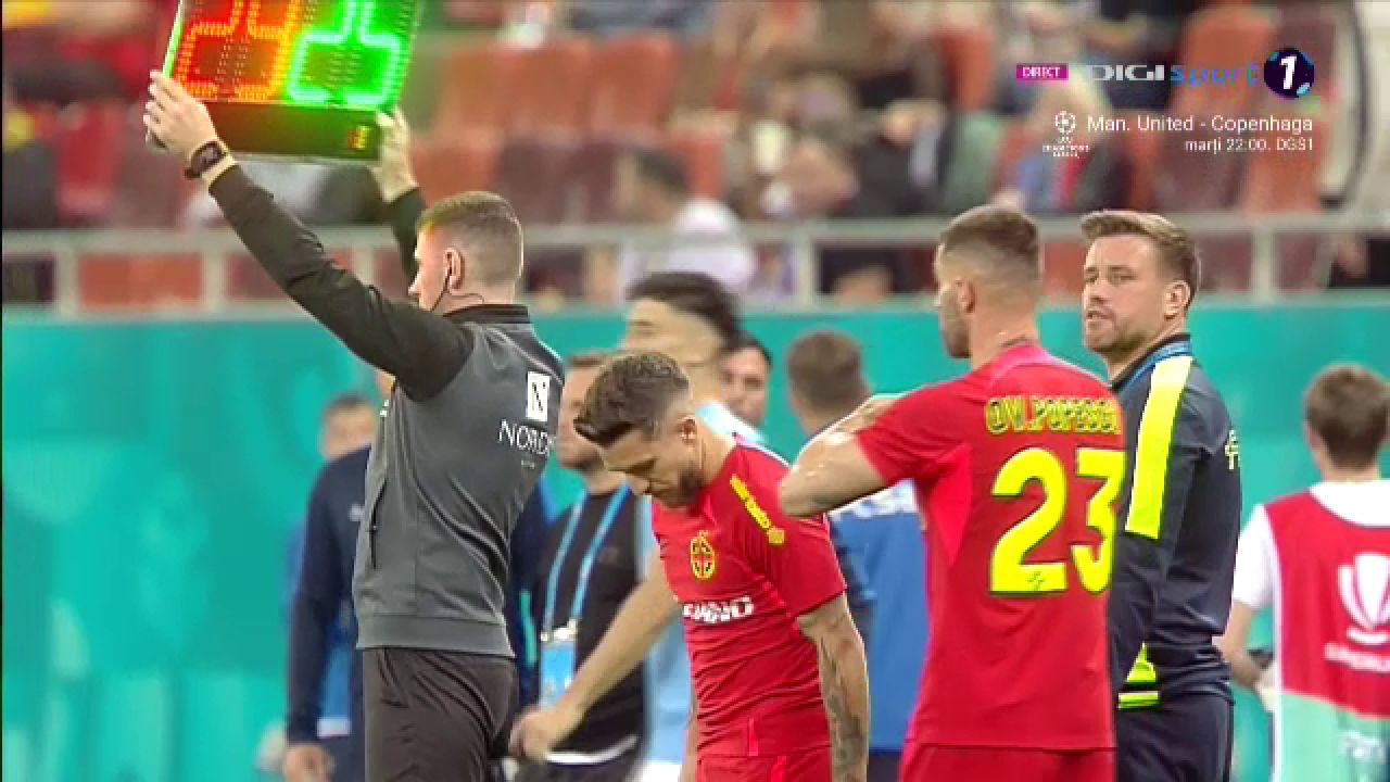 Dorin Rotariu, scos la pauză în FCSB - FC Voluntari! Cine a intrat în locul său_6