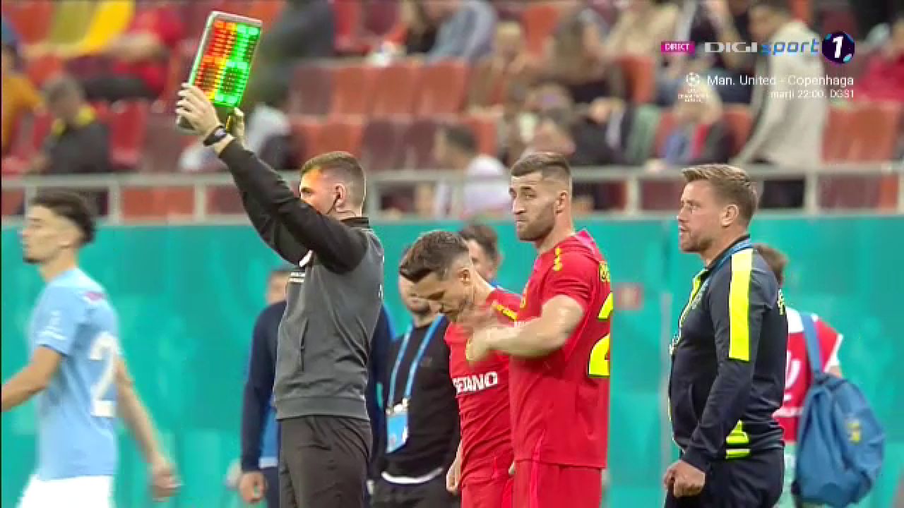 Dorin Rotariu, scos la pauză în FCSB - FC Voluntari! Cine a intrat în locul său_8