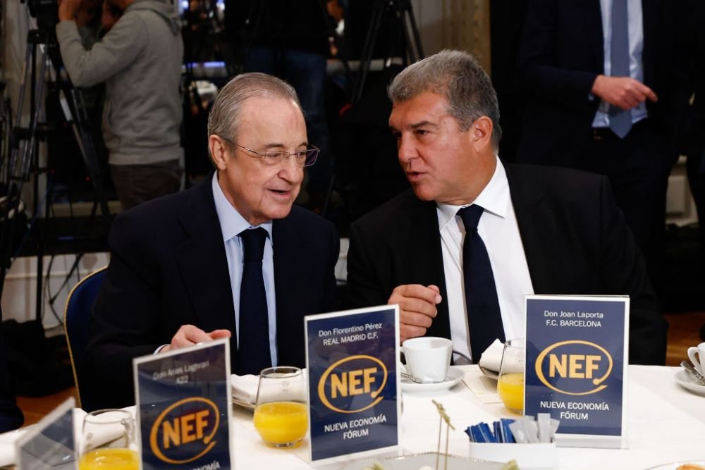 Scandal &icirc;nainte de El Clasico! Florentino Perez nu va merge la meci din cauza unei postări din tabăra Barcei &icirc;mpotriva lui Vinicius&nbsp;