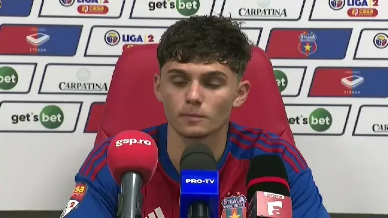 David Maftei, CSA Steaua: "Idolii mei sunt Dani Alves și Dan Petrescu"