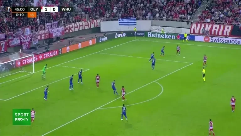 Olympiacos - West Ham 2-0 (VOYO, Europa League)