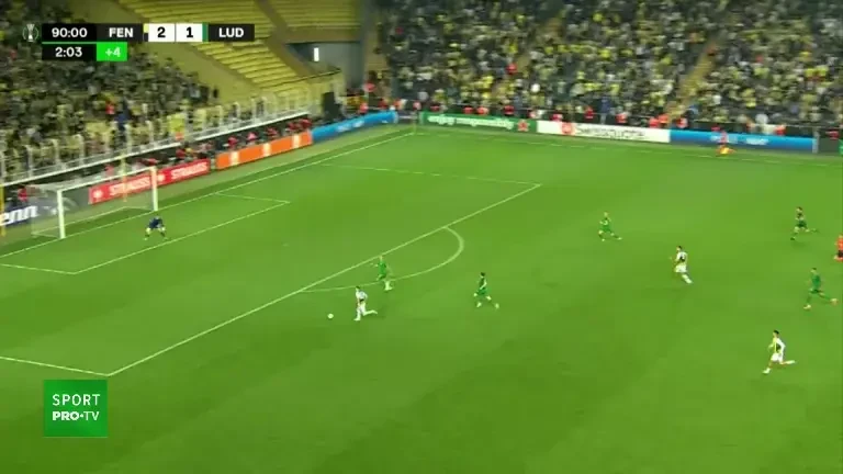 Fenerbahce - Ludogoreț 3-1 (VOYO, Conference League)