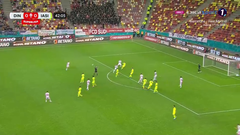 Dinamo - Poli Iași 0-0 | Dezastru pentru echipa lui Burcă, ajunsă la opt etape fără victorie