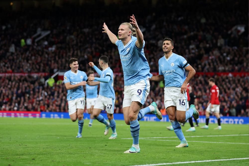 Erling Haaland și Phil Foden, show în derby-ul din Manchester! City s-a distrat cu rivala United_2