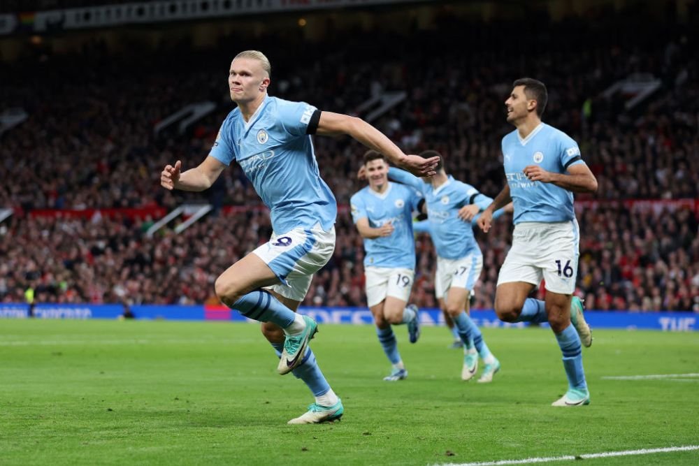 Erling Haaland și Phil Foden, show în derby-ul din Manchester! City s-a distrat cu rivala United_3