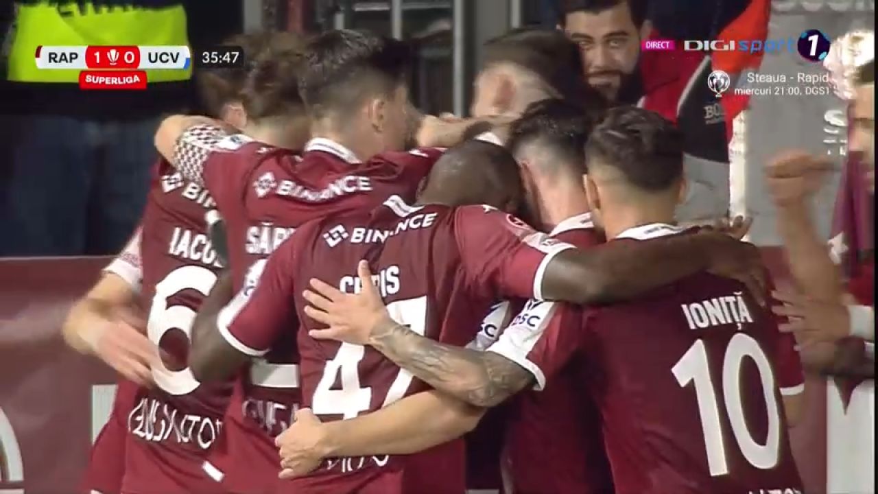 Rapid București - Universitatea Craiova 2-0 | Giuleștenii se apropie la cinci puncte de FCSB, oltenii mai aproape de play-out_5