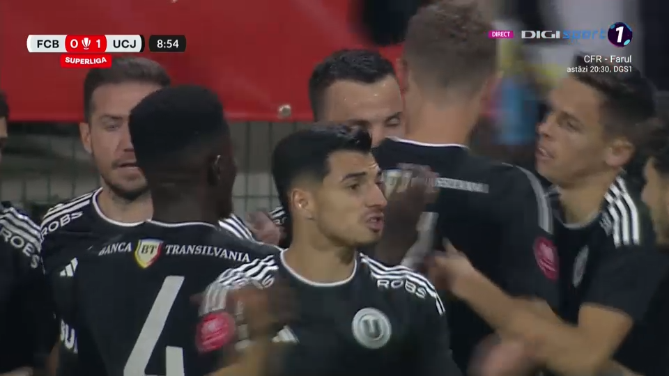 FC Botoșani - U Cluj 0-3 | Victorie fără emoții pentru ardeleni, gazdele rămân fără victorie în campionat_3