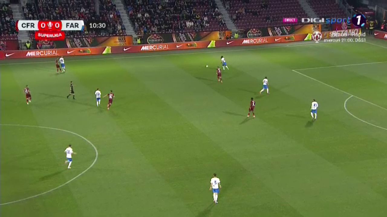 CFR Cluj - Farul Constanța 3-1 | Campioana, victimă în Gruia. Ardelenii s-au