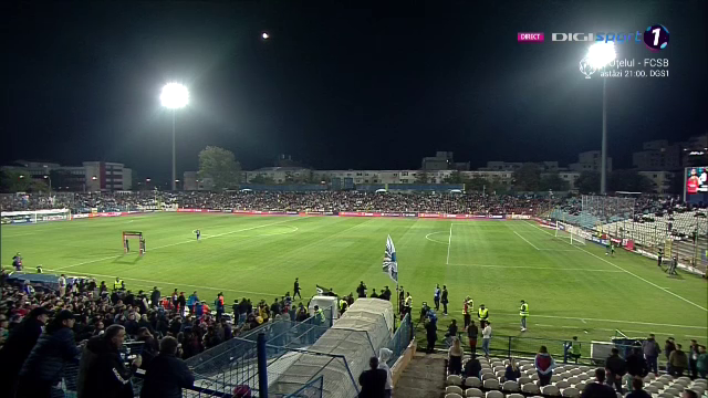 Scenografie inedită pregătită de gălățeni pentru Dorinel Munteanu, la Oțelul - FCSB_3