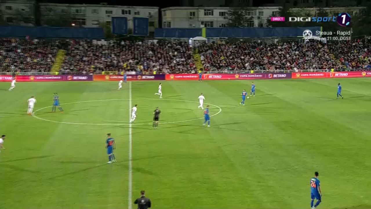 Oțelul - FCSB 1-1 | Al doilea meci consecutiv în care vicecampioana este egalată în prelungiri_3