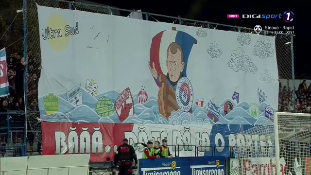 Scenografie inedită pregătită de gălățeni pentru Dorinel Munteanu, la Oțelul - FCSB_45