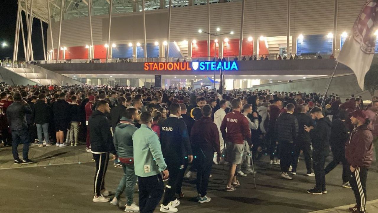 Suporterii Rapidului s-au strâns în Ghencea! Atmosferă nebună înainte de meciul cu CSA Steaua_1