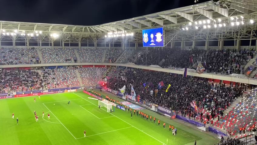 Show în tribune la CSA Steaua - Rapid București! _23