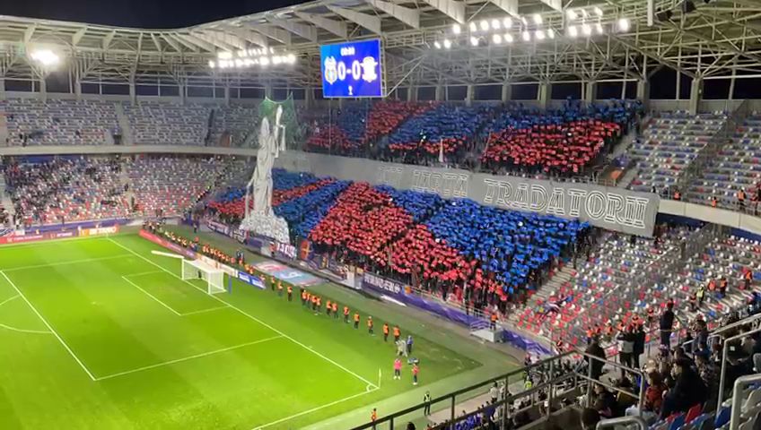 Scenografie inedită pregătită de galeria CSA Steaua la meciul cu Rapid_14