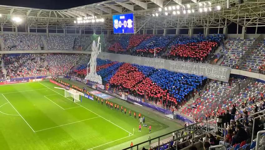 Scenografie inedită pregătită de galeria CSA Steaua la meciul cu Rapid_16