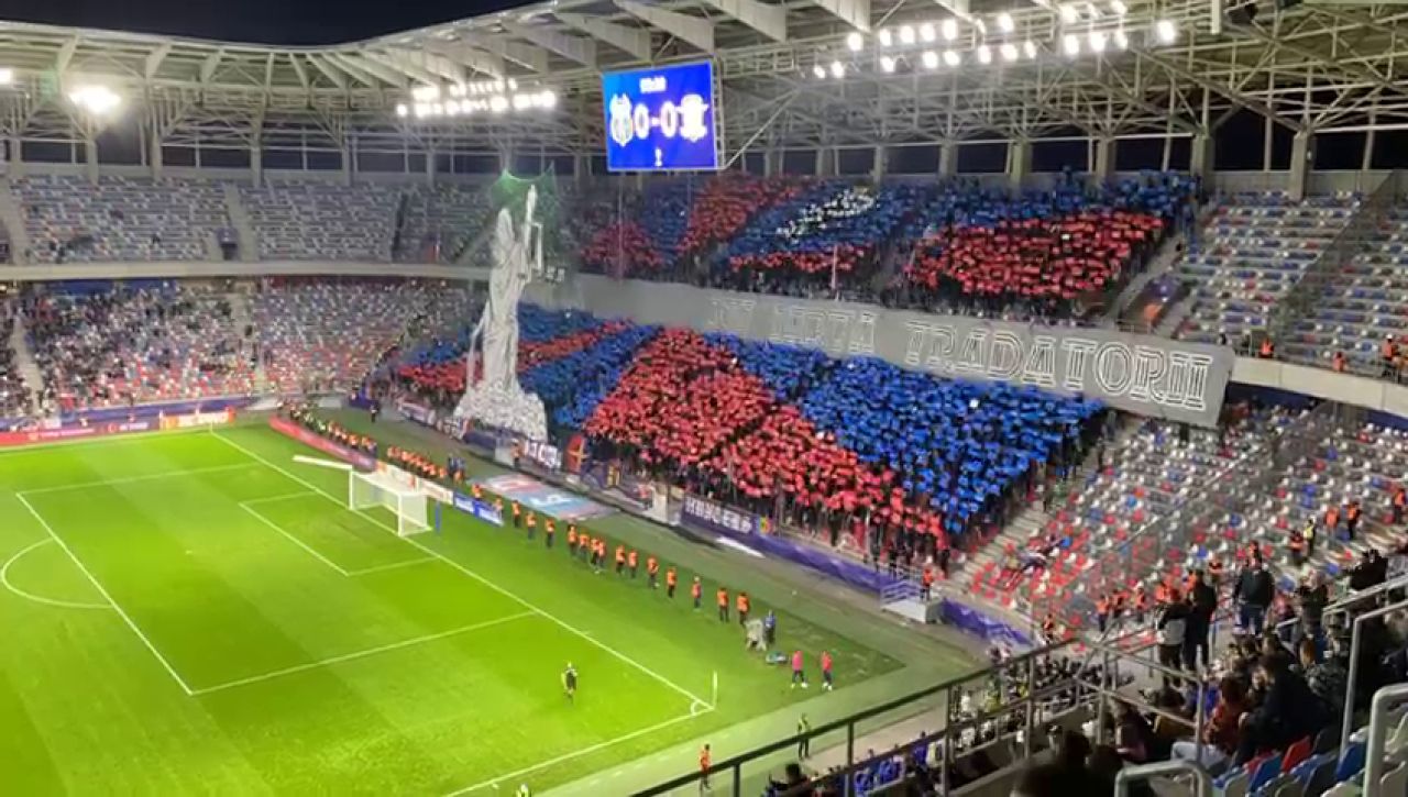 Scenografie inedită pregătită de galeria CSA Steaua la meciul cu Rapid_19