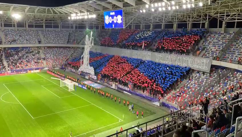 Scenografie inedită pregătită de galeria CSA Steaua la meciul cu Rapid_21