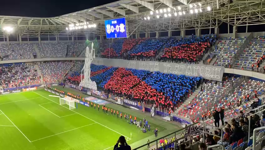 Scenografie inedită pregătită de galeria CSA Steaua la meciul cu Rapid_22