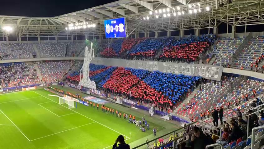 Scenografie inedită pregătită de galeria CSA Steaua la meciul cu Rapid_23