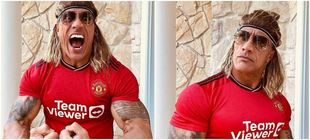 The Rock, apariție fabuloasă de Halloween! Fotbalistul &icirc;n care s-a deghizat unul dintre cei mai bine plătiți actori ai lumii&nbsp;