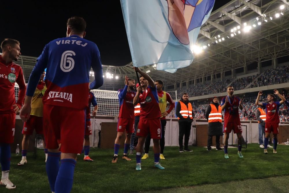 Ca după o victorie! Cum au sărbătorit jucătorii Stelei după egalul cu Rapid_4