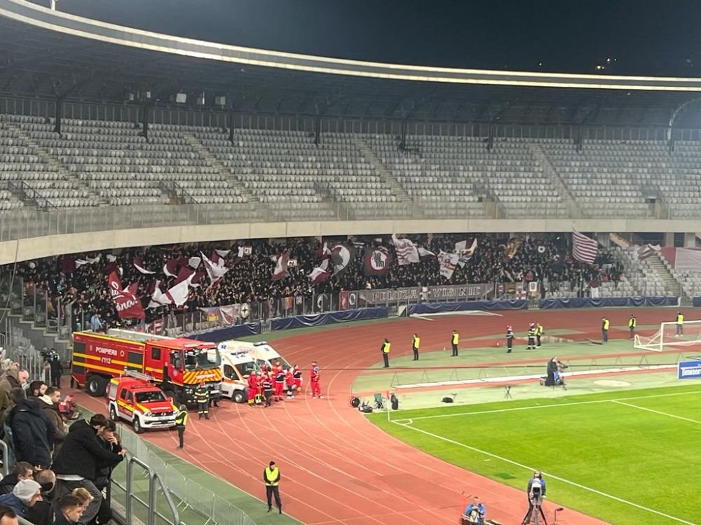 Ardelenii, spectacol total la meciul din Cupă! Ce au pregătit „șepcile roșii” și cum le-au răspuns „ceferiștii”_3