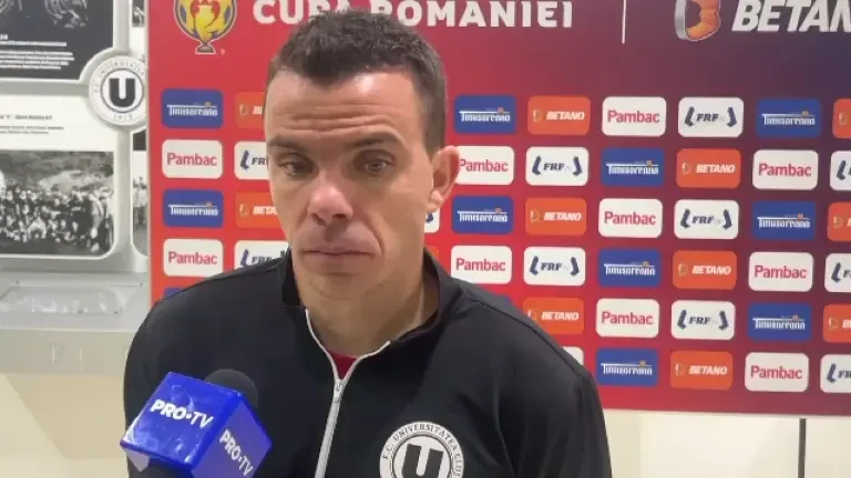 Dan Nistor, după U Cluj - CFR Cluj 1-1 (03.11.2023)