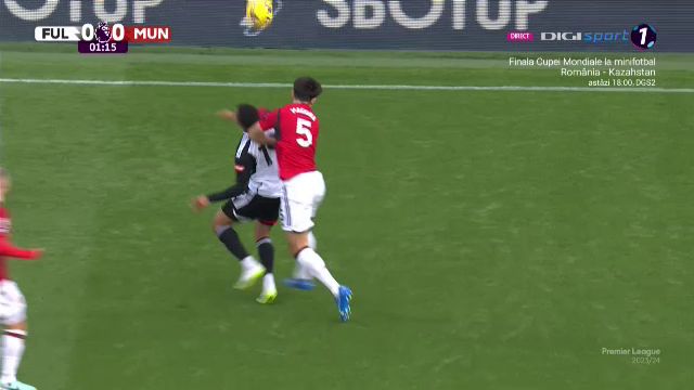 Harry Maguire i-a dat emoții lui Erik ten Hag! Ce s-a întâmplat în minutul 1, în Fulham - Manchester United_5