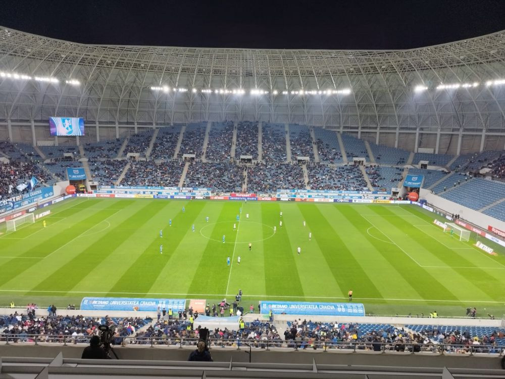 Câți fani au mers pe „Ion Oblemenco” la duelul dintre Universitatea Craiova și FC U Craiova _3