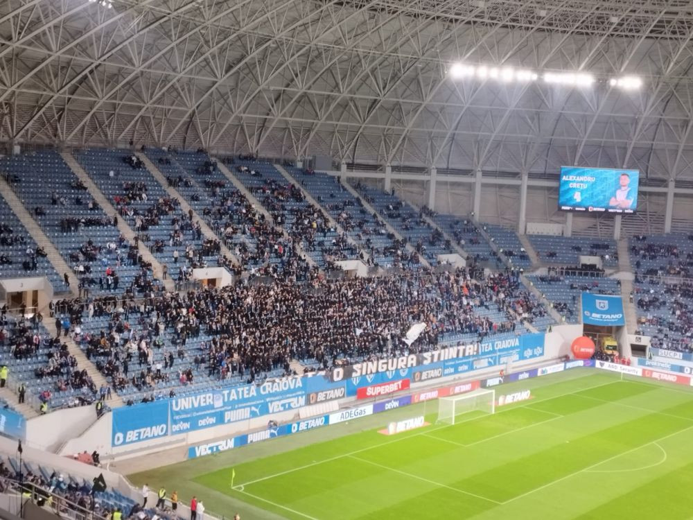 Câți fani au mers pe „Ion Oblemenco” la duelul dintre Universitatea Craiova și FC U Craiova _5