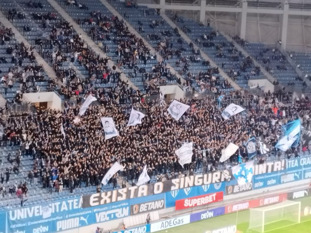 Câți fani au mers pe „Ion Oblemenco” la duelul dintre Universitatea Craiova și FC U Craiova _8