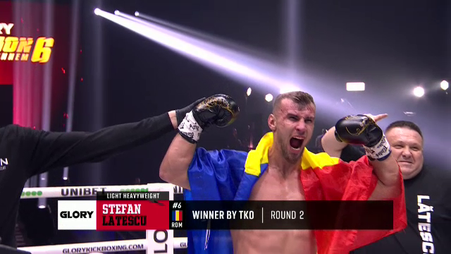 K.O. spectaculos al lui Ștefan Lătescu în gala Glory! Cum și-a doborât adversarul _5