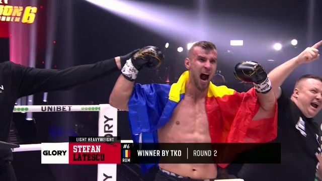 K.O. spectaculos al lui Ștefan Lătescu în gala Glory! Cum și-a doborât adversarul _6