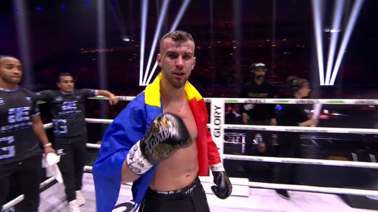 K.O. spectaculos al lui Ștefan Lătescu în gala Glory! Cum și-a doborât adversarul _7