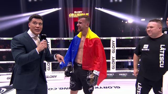 K.O. spectaculos al lui Ștefan Lătescu în gala Glory! Cum și-a doborât adversarul _18