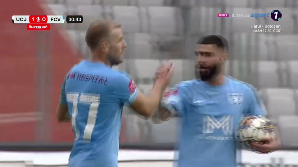 U Cluj - FC Voluntari 1-2 | Victorie mare obținută de ilfoveni în Ardeal_6