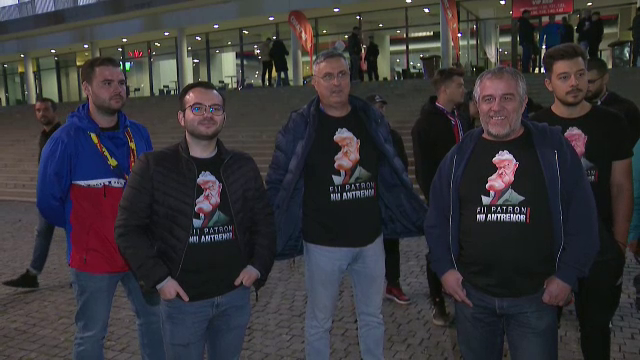 „Fii patron, nu antrenor!” Protest anti-Becali înainte de FCSB - Rapid _6