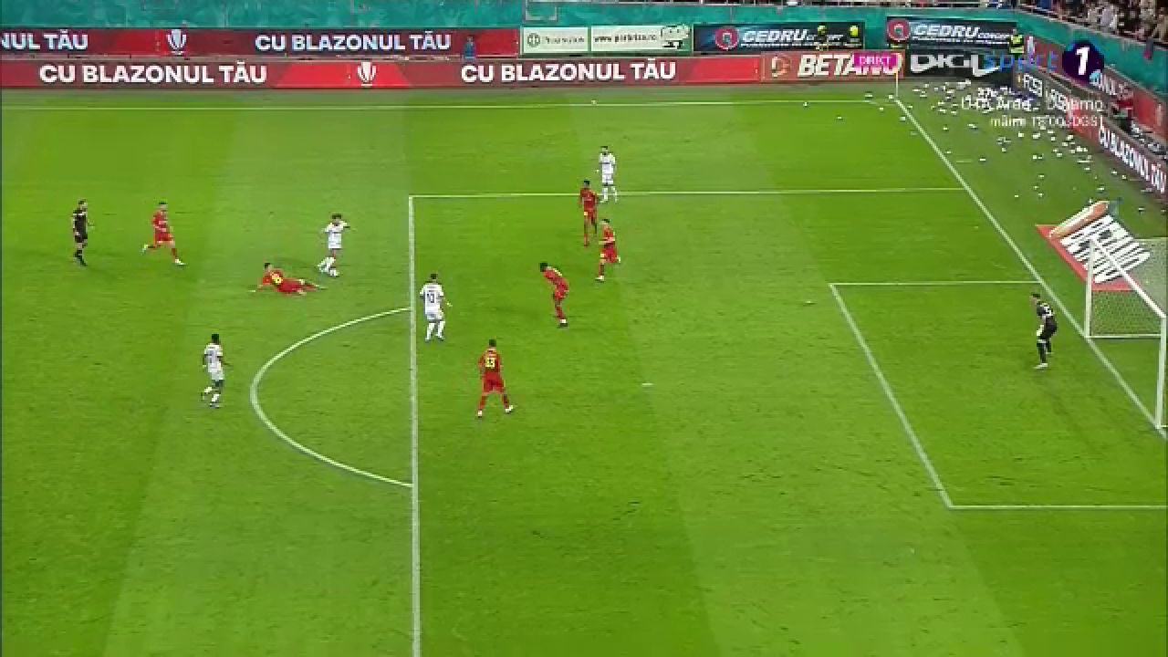 Jayson Papeau a zguduit defensiva FCSB-ului și a redus Arena Națională la tăcere cu un gol splendid_2