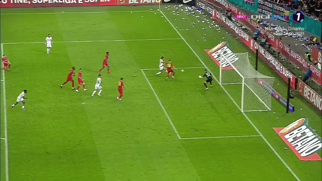 Jayson Papeau a zguduit defensiva FCSB-ului și a redus Arena Națională la tăcere cu un gol splendid_9