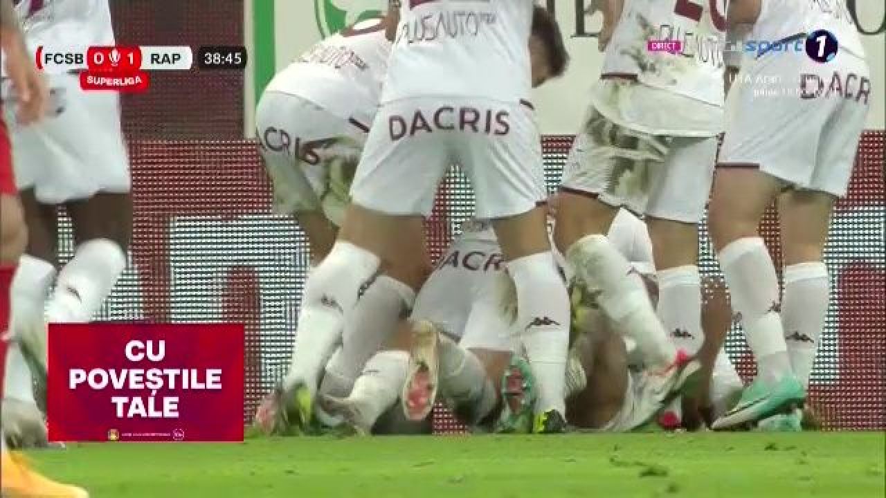 Paul Iacob, gol de generic în FCSB - Rapid! Apărarea vicecampioanei, dată dispărută_2