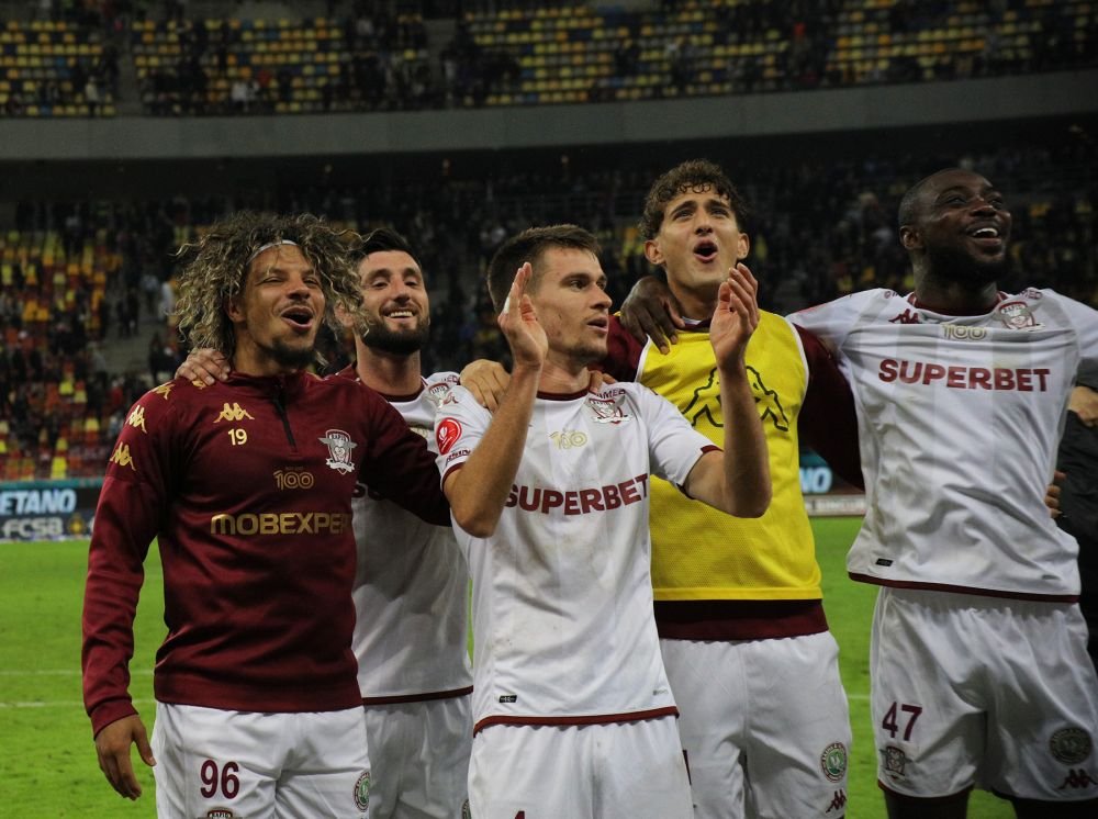 Un strigăt din vechea Troie, pe Arena Națională. Rapidiștii au sărbătorit cu fanii, după victoria cu FCSB_20