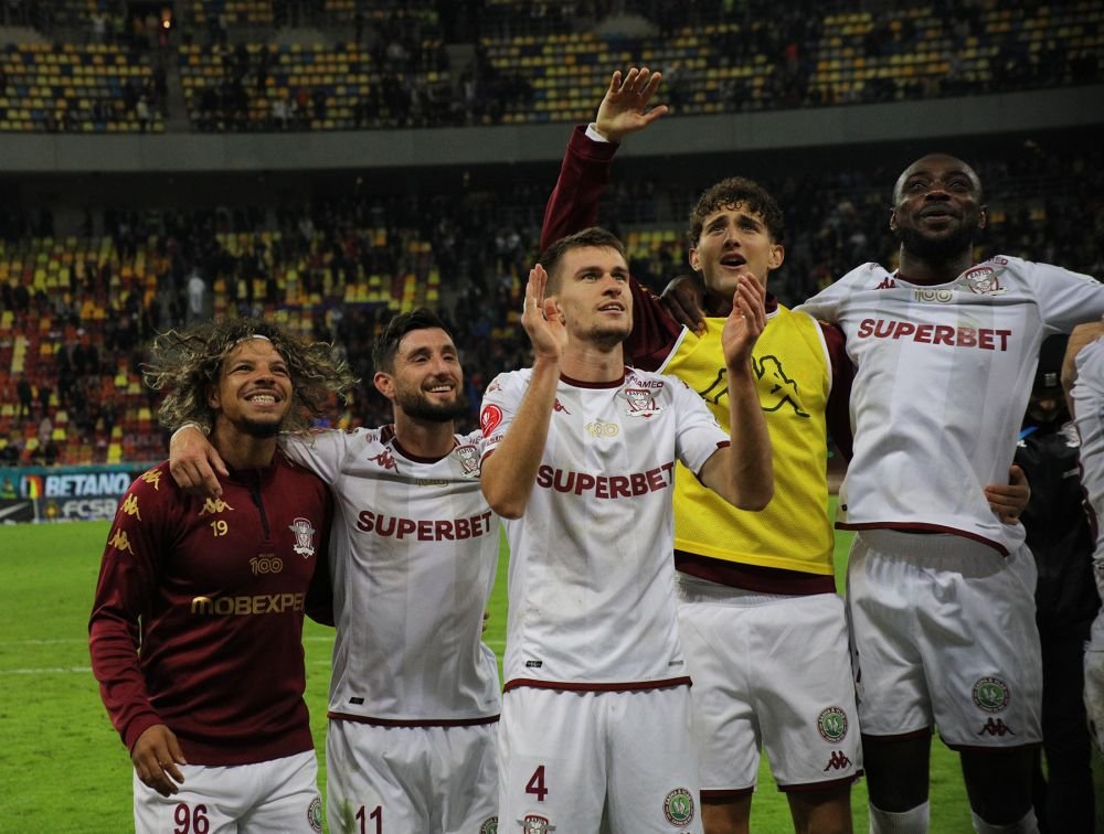 Un strigăt din vechea Troie, pe Arena Națională. Rapidiștii au sărbătorit cu fanii, după victoria cu FCSB_21