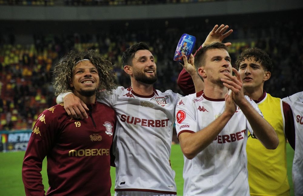 Un strigăt din vechea Troie, pe Arena Națională. Rapidiștii au sărbătorit cu fanii, după victoria cu FCSB_22